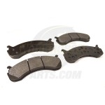 W8810906-US - High Performance W20 & W22 Brake Pad Set (Carbon Metallic)