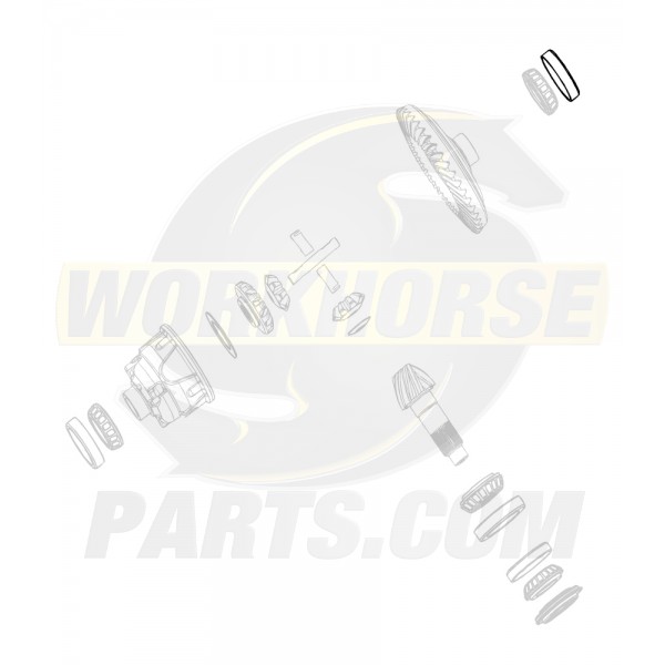 W8000105  -  Bearing Cup - Differential