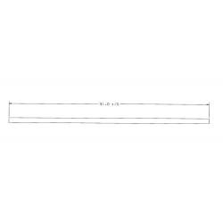 W0002527  -  Hose Asm - Booster to Reservoir (Booster Outlet)