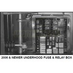 13886538  -  2006+ W-Series Fuse/Relay Box Cover 