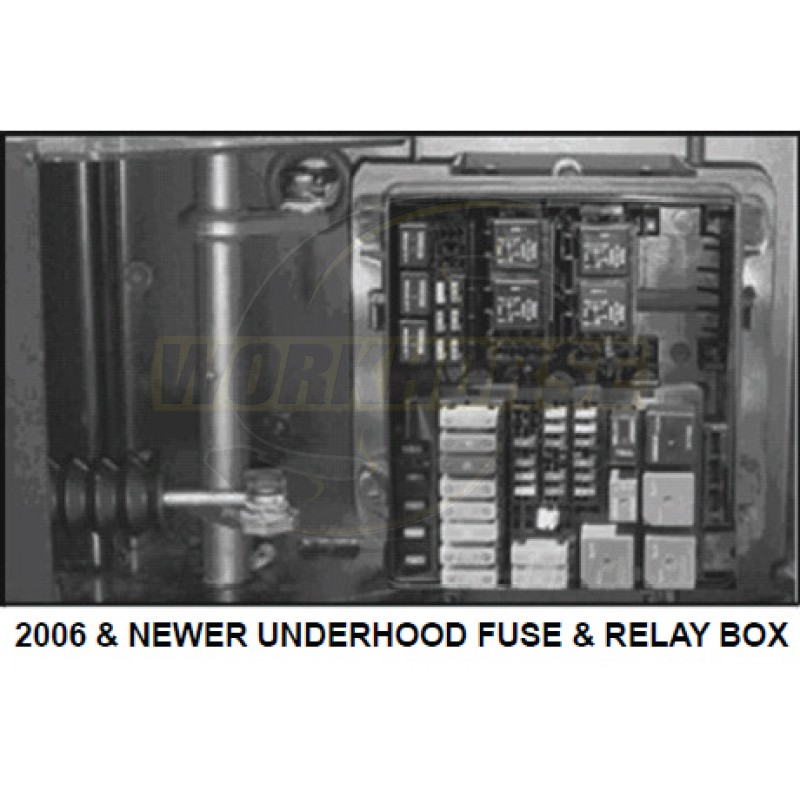 13886538 - 2006+ W-Series Fuse/Relay Box Cover - Workhorse Parts | Workhorse Fuse Box | | Workhorse Parts