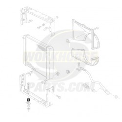 14044083  -  Insulator Asm - Radiator Lower Mounting Bracket