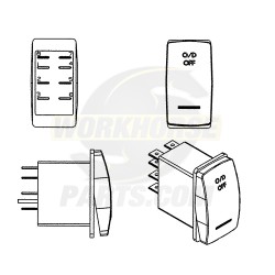 W0009650  -  Switch Asm - Overdrive (6 Speed Allison)