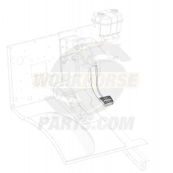 W0002210  -  Brake Pedal Asm