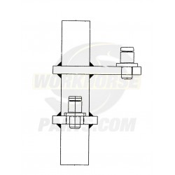 W0008642  -  Lever Asm - Brake Pedal Rod