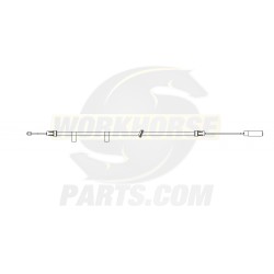 W0009488  -  Cable Asm - Park Brake Front (~94")