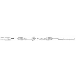 W0009633  -  Park Brake Asm - Cable Front