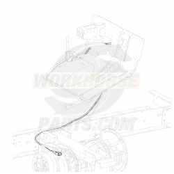 W0011046  -  Cable Asm - Park Brake Front (112" Long)