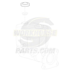 W8000129  -  Cap - Brake Master Cylinder Fluid Reservoir 