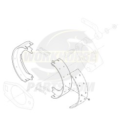 W8000143  -  Prop Shaft Park Brake Shoe Kit