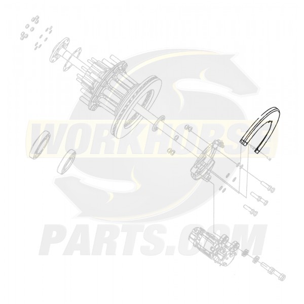 W8001170  -  Dust Shield- Disc Brake 