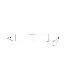 W0000284  -  Hose Asm - Steering Gear to Brake Booster