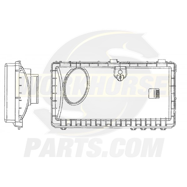 W0013391 Cover Air Cleaner Workhorse Parts