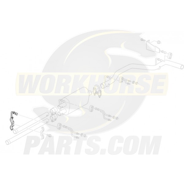 15986365  -  Hanger Asm- Exhaust Pipe 