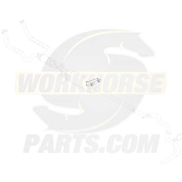 W0013343  -  Hanger Asm - Exhaust Tail Pipe Front