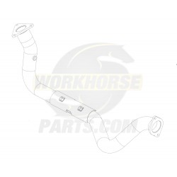 W0013877  -  Pipe Asm - Exhaust Manifold Left Hand