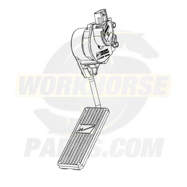 W0000931  -  Pedal Asm - Throttle (Electric Throttle Control)