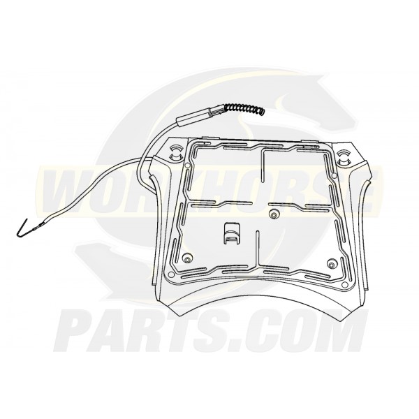 16868338  -  Steering Wheel Cap Contact Asm