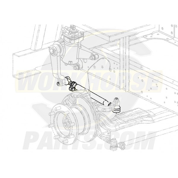 W0000449  -  Link Asm - Drag (Steering Linkage Relay)