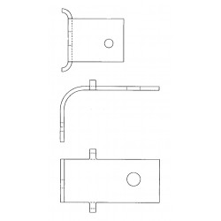 W0002738  -  Bracket - Power Brake Booster Outlet Hose