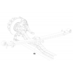 09433353  -  Nut - Front Spring U-Bolt