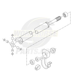 15713345  -  Propshaft Asm - Front (890.5MM)