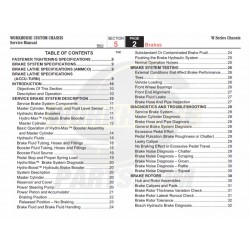 2007-2009 Workhorse W-Series Brakes Service Manual Download