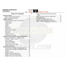2007-2008 Workhorse R26 UFO Engine Cooling Service Manual Download