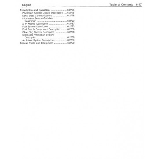 1998 Chevrolet P Series 6.5L V8 Diesel Engine Controls Service Manual Download