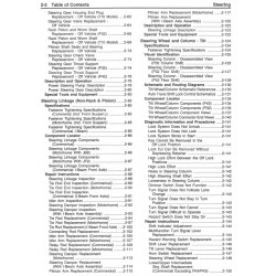 1998 Chevrolet P Series Steering Service Manual Download