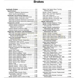 1999-2003 Workhorse Brakes Service Manual Download