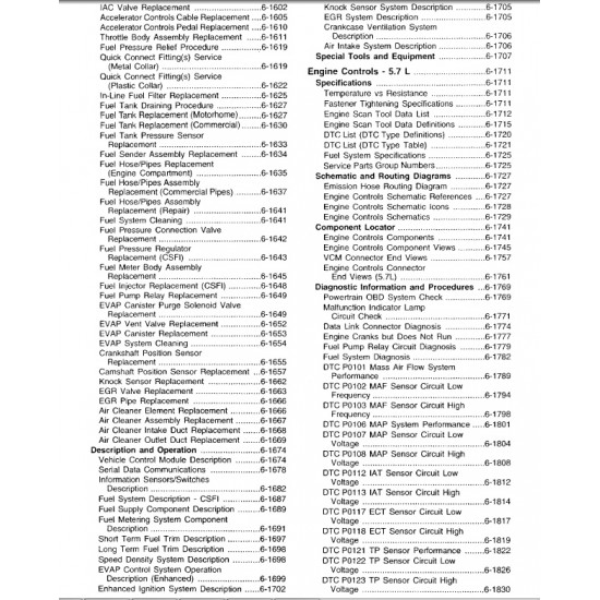 1999-2003 Workhorse Engines Service Manual Download