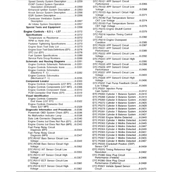 1999-2003 Workhorse Engines Service Manual Download