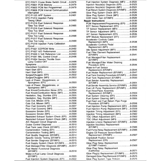 1999-2003 Workhorse Engines Service Manual Download