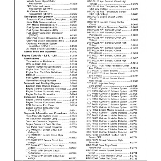 1999-2003 Workhorse Engines Service Manual Download