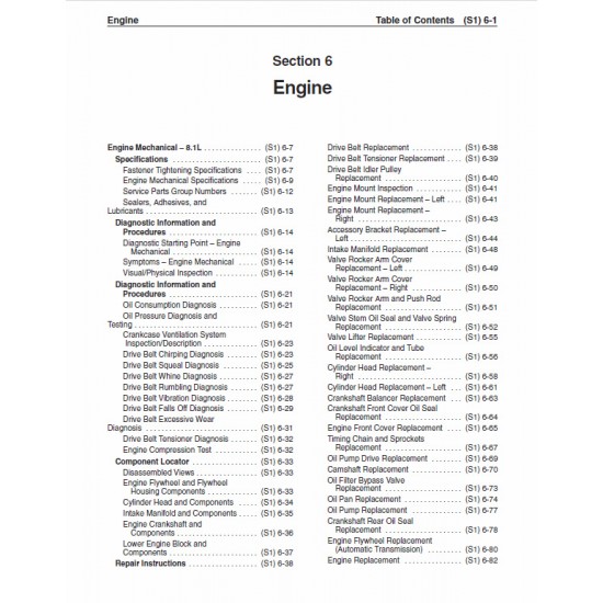 1999-2003 Workhorse Engines Service Manual Download