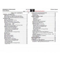 2007-2009 Workhorse W-Series Steering Service Manual Download