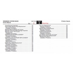 2007-2009 Workhorse W-Series Steering Service Manual Download