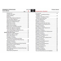 2007-2009 Workhorse W-Series Suspension Service Manual Download