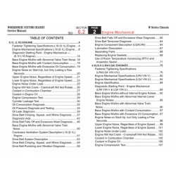 2007-2009 Workhorse W-Series Engine Mechanical Service Manual Download