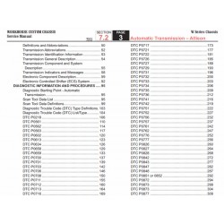 2007-2009 Workhorse W-Series Allison Transmission Service Manual Download