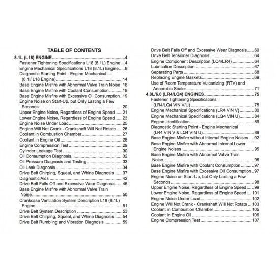2006-2007 Workhorse Engines Service Manual Supplement Download 2006-2007 Workhorse Engines Service Manual Supplement Download