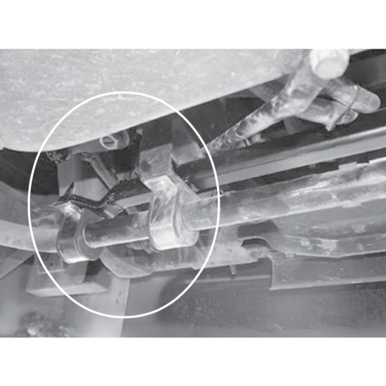 Roadmaster Heavy Duty Front Sway Bar Spreader-Brace Stiffener Kit for Workhorse P32  Class A Motorhome with WideTrack IFS (Part Number 1109-200)