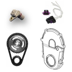 12575182-UPDATE - Camshaft Position Sensor Update Kit For 2001-2003 GM 8.1L