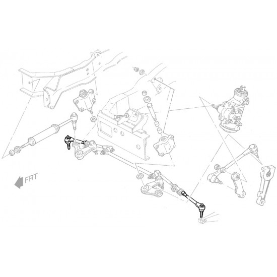 W8811216  -  P32 Outer Tie Rod End