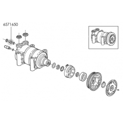 6571650 - A/c Compressor High Pressure Cut-off Switch