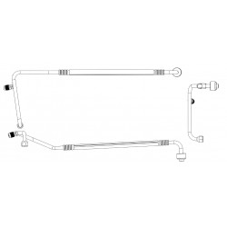 W0007676  -  Hose Asm - A/C Compressor & Condenser 