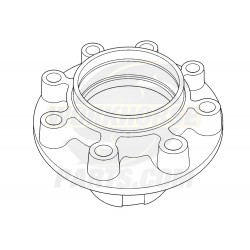 00352982  -  Hub - Rear Wheel (P42 Equipped With Rear Drum Brakes)