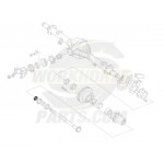 00473628  -  Retainer - Rear Wheel Bearing Washer 