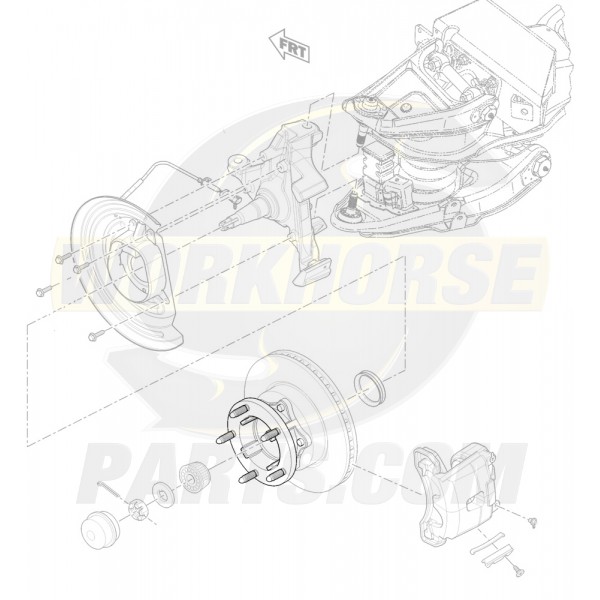 15024279 - Front Wheel Hub (P32)